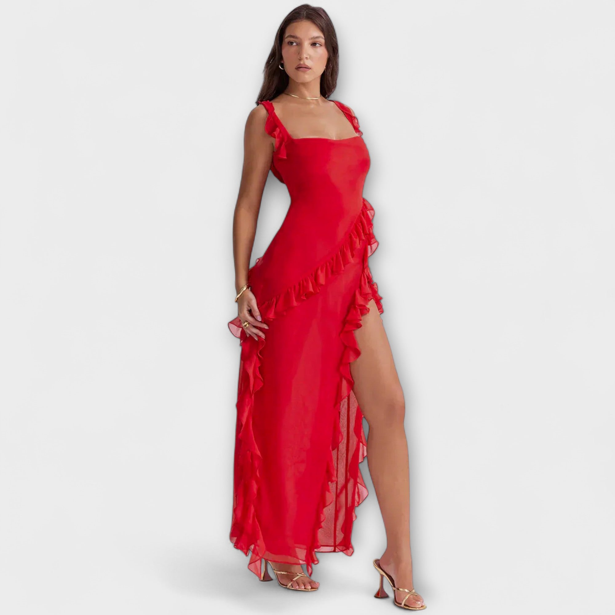 Lara - Stylish Maxi Dress with Slit