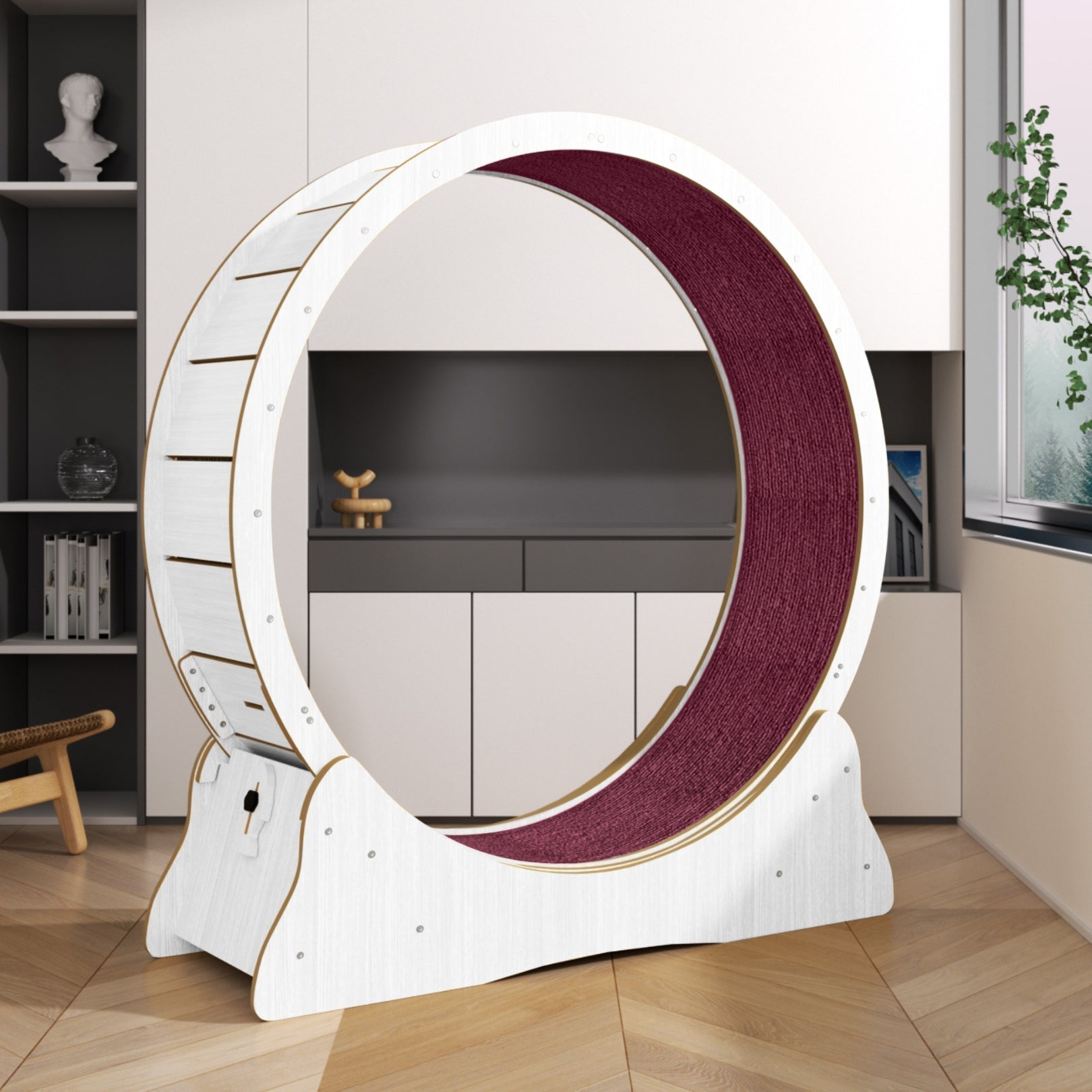Teppich für Baghira Katzenrad 120cm Innendurchmesser