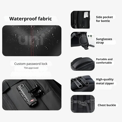 Vacuum Compression Backpack for Travel and Organisation AirTrek Bag